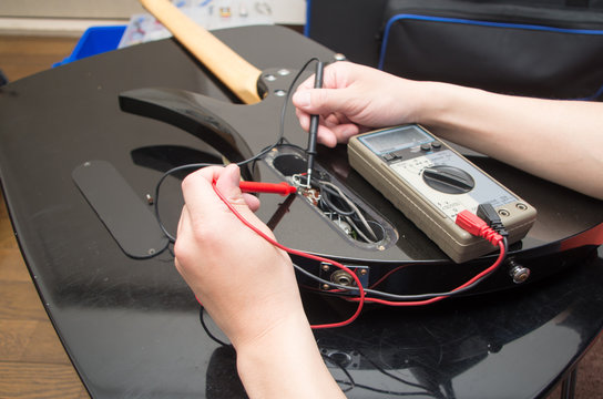 ギター　修理　改造　テスター 