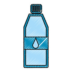 pure water bottle icon vector illustration design