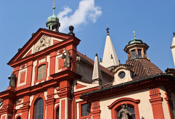 Fototapeta na wymiar Basilica of St. George. Prague, Czech Republic