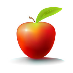 red_apple_with_leaf