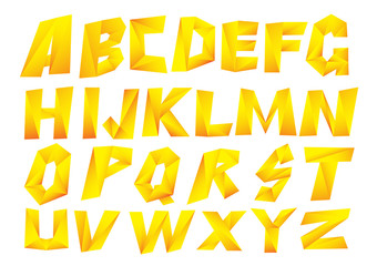 font. Vector illustration