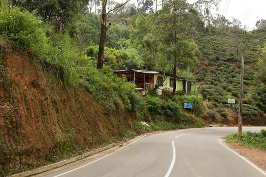 Bergdorf in den Horton Plains in Sri Lanka