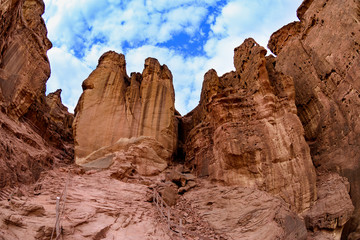 Fototapeta premium Solomon pillars, Timna Park, Israel