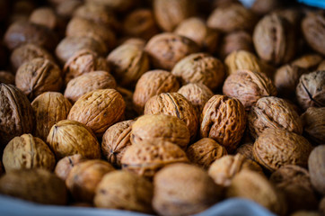 full nuts close up view