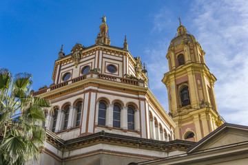 Obraz premium Basilica of San Gervasio e Protasio in Rapallo, Italy