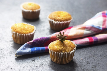delicious homemade arabic sugar muffins