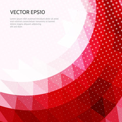 Triangular pattern for your business design.