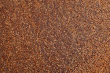 Rusty brown metal texture