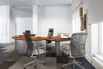 Modernes Chefzimmer (Teilentwurf)