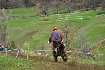 enduro/cours de motos