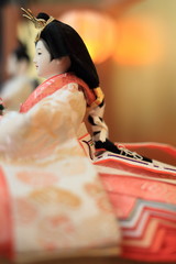 Naklejka premium 雛人形 (女雛)