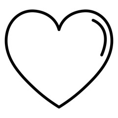 heart love isolated icon vector illustration design