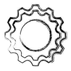 gears machinery isolated icon vector illustration design