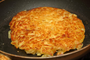 Swiss hash browns
