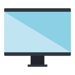 computer display isolated icon vector illustration design