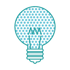 bulb light idea icon vector illustration design