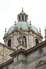 Fototapeta na wymiar Kathedrale, Cattedrale di Santa Maria Assunta in Como, am Comer See in Italien