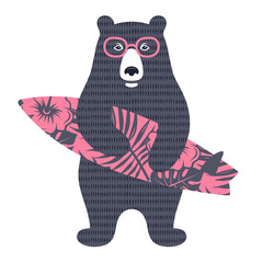 Bear surfer 002