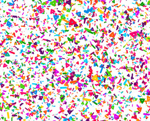 Abstract geometric pattern. Background with colored shapes. Mosaic graphic design. Vivid backdrop for Banners, Posters, Flyers. Vector