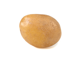 Fototapeta premium potatoes on a white background