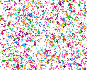 Abstract geometric pattern. Background with colored shapes. Mosaic graphic design. Vivid backdrop for Banners, Posters, Flyers. Vector