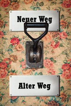 Schild 304 - Neuer Weg