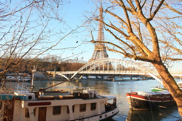 La Tour Eiffel à Paris, France