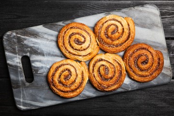 Traditional cinnamon rolls