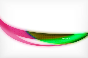 Glossy wave vector background