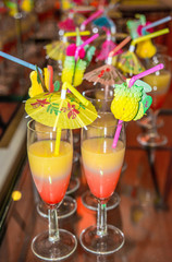 tropical cocktail party
