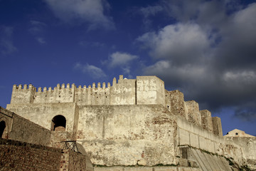 Castillo de Guzmán el Bueno en Tarifa provincia de Cádiz, España