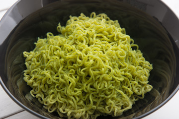 instant green noodle