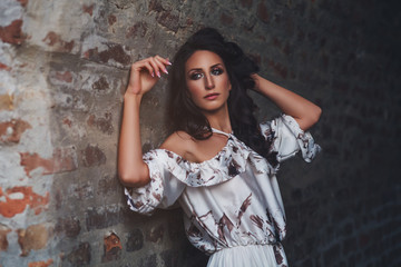 Young beautiful woman