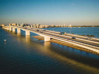 Fototapeta na wymiar Aerial View of Florida
