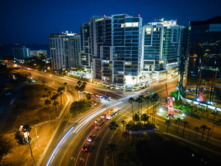 Fototapeta premium Aerial Landscape of Sarasota Florida