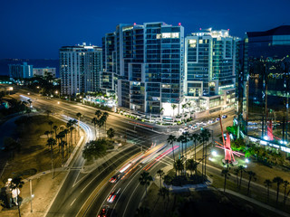 Fototapeta na wymiar Aerial Landscape of Sarasota Florida