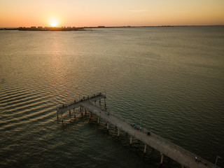 Fototapeta premium Aerial Landscape of Sarasota Florida