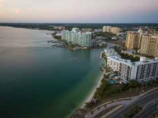 Aerial View of Sarasota Florida