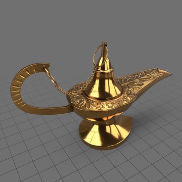 Ornate vintage lamp
