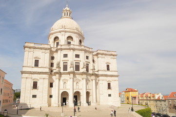 Fototapeta na wymiar Panteão Nacional de Santa Engrácia Lisboa