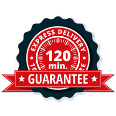 120 minutes Express Delivery illustration