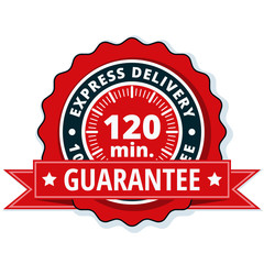 120 minutes Express Delivery illustration