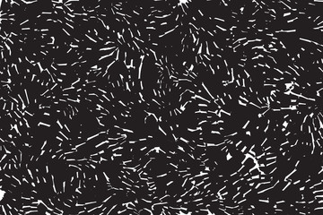 Abstract shabby dotted seamless pattern. Black blot texture