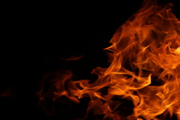 Dance of the camp fire