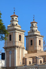 Fototapeta na wymiar Parroquia de Nuestra Señora del Carmen, Murcia