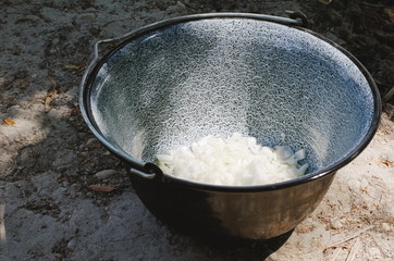 Cauldron with Onion