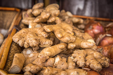 ginger at market 