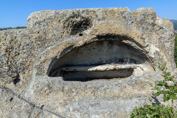 Ruins of Antique Thracian sanctuary Tatul, Kardzhali Region, Bulgaria