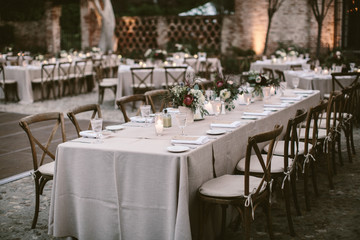 rustic table decorations