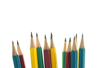 Top view of businessman  blank notebook business document black pen